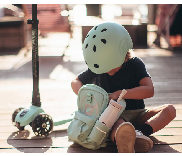 Scoot & Ride Kask Ochronny S-M dla dzieci 3+ Kiwi - 573785 - zdjęcie 5